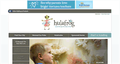 Desktop Screenshot of hulafrog.com